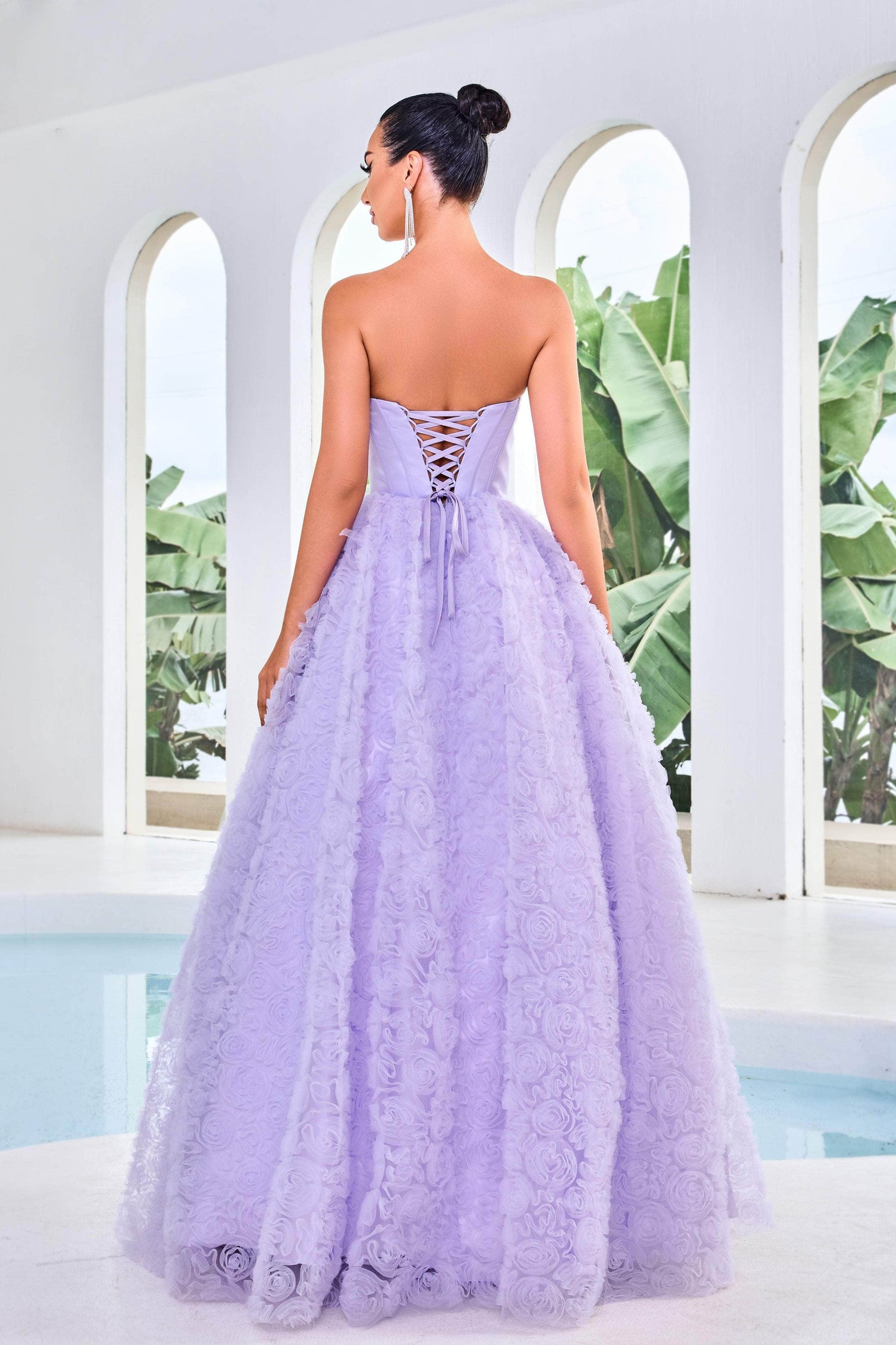 J'Adore Dresses J24045 - Sweetheart Ruffled Evening Gown Special Occasion Dresses