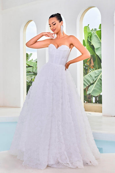 J'Adore Dresses J24045 - Sweetheart Ruffled Evening Gown Special Occasion Dresses