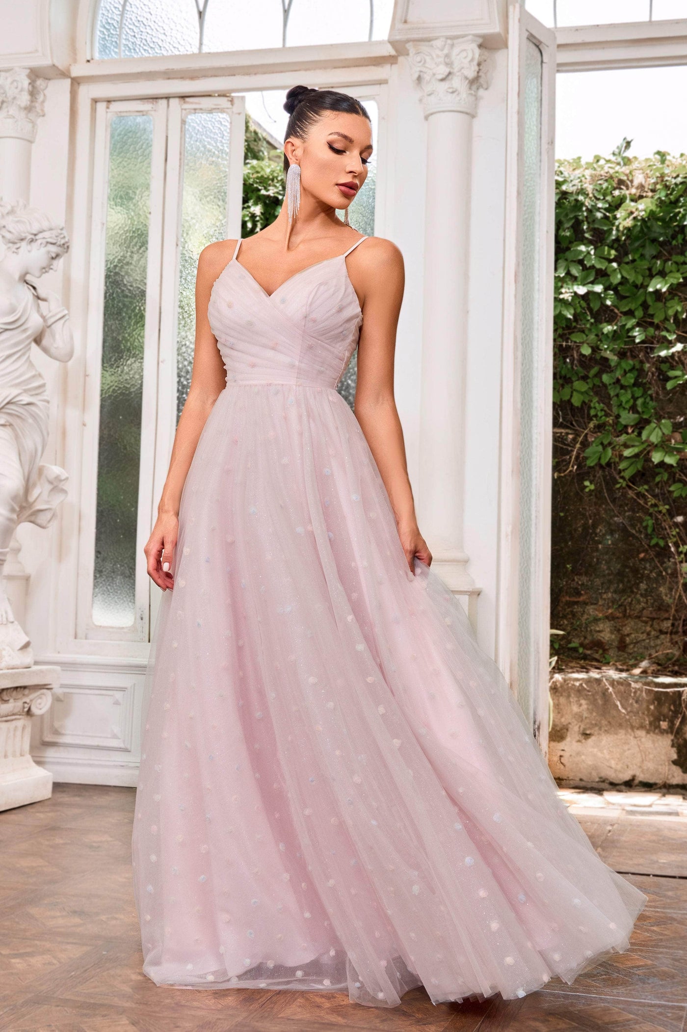 J'Adore Dresses J24049 - Sleeveless Appliqued Evening Gown Special Occasion Dresses