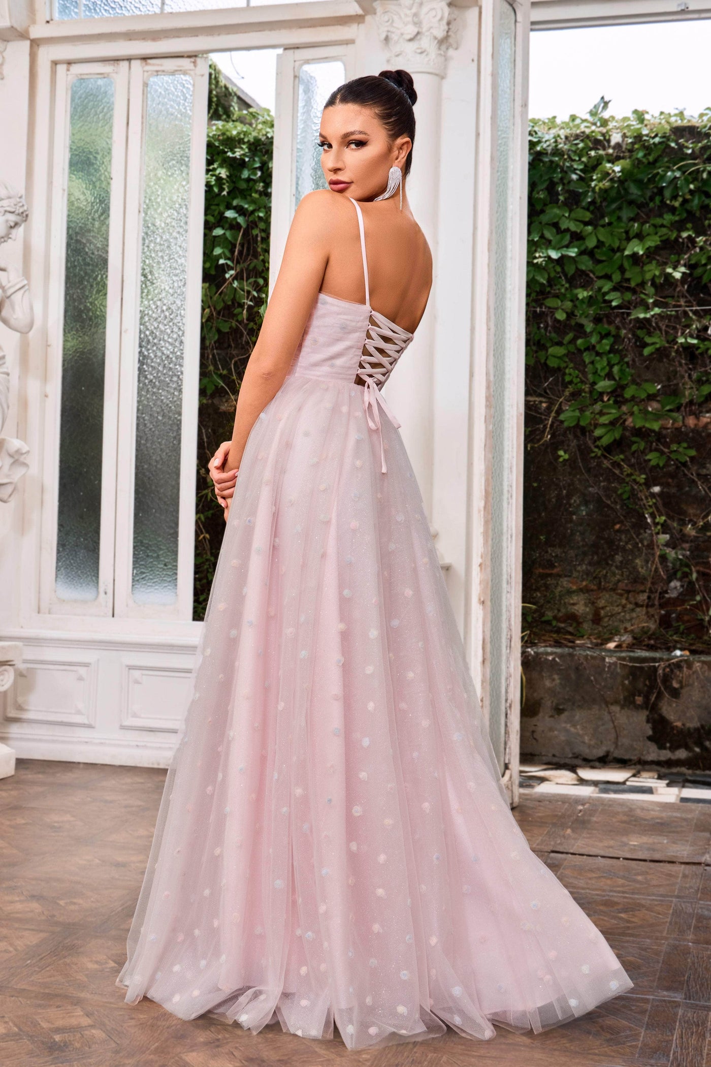 J'Adore Dresses J24049 - Sleeveless Appliqued Evening Gown Special Occasion Dresses