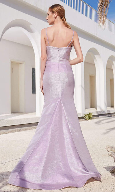 J'Adore - JM105 Beaded Fitted Bodice Glitter Net Mermaid Gown Special Occasion Dress