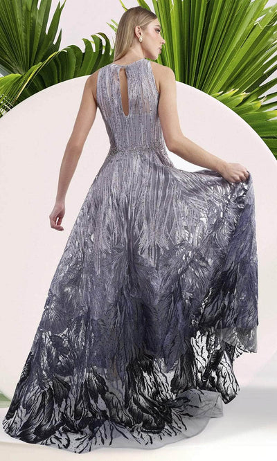 Janique 622067 - 3D Floral Accent Gown Mother of the Bride Dresses