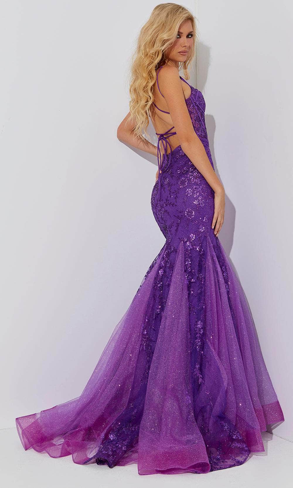 Jasz Couture 7557 - Sequin Tulle Prom Dress Special Occasion Dress