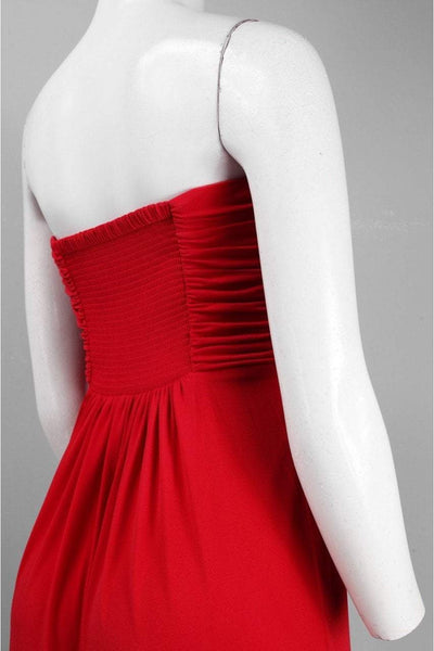 Jessica Simpson - JS3V5116 Front Twist Maxi Dress in Red
