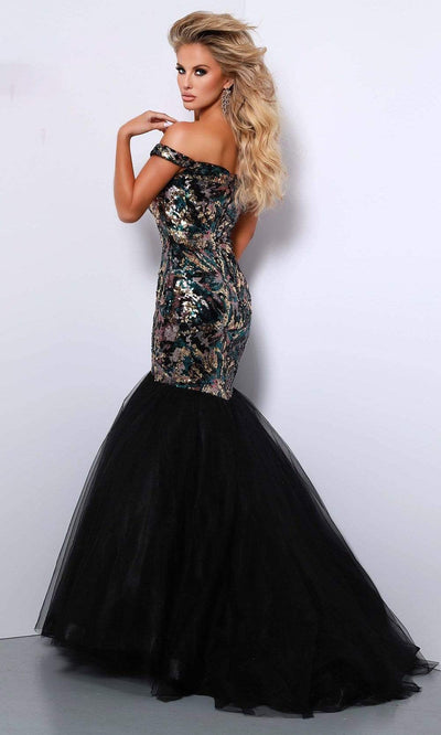 Johnathan Kayne - 2425 Off- Shoulder Sequin Gown Prom Dresses