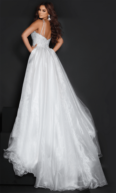 Johnathan Kayne 2618 - Lace Overskirt Evening Gown Special Occasion Dress