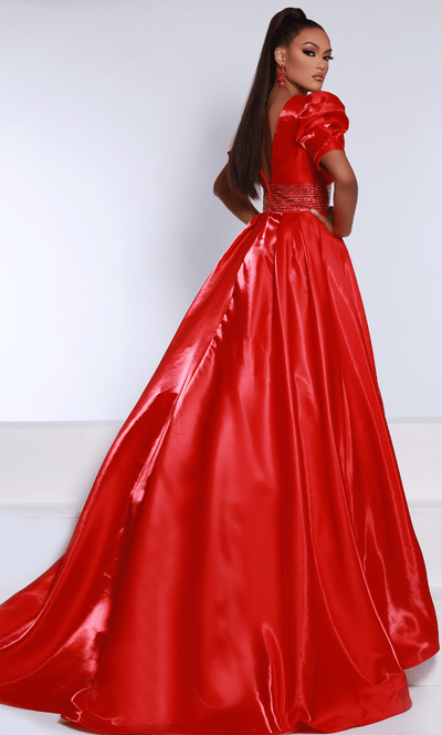 Johnathan Kayne 2692 - Pull Sleeve Ballgown Special Occasion Dress