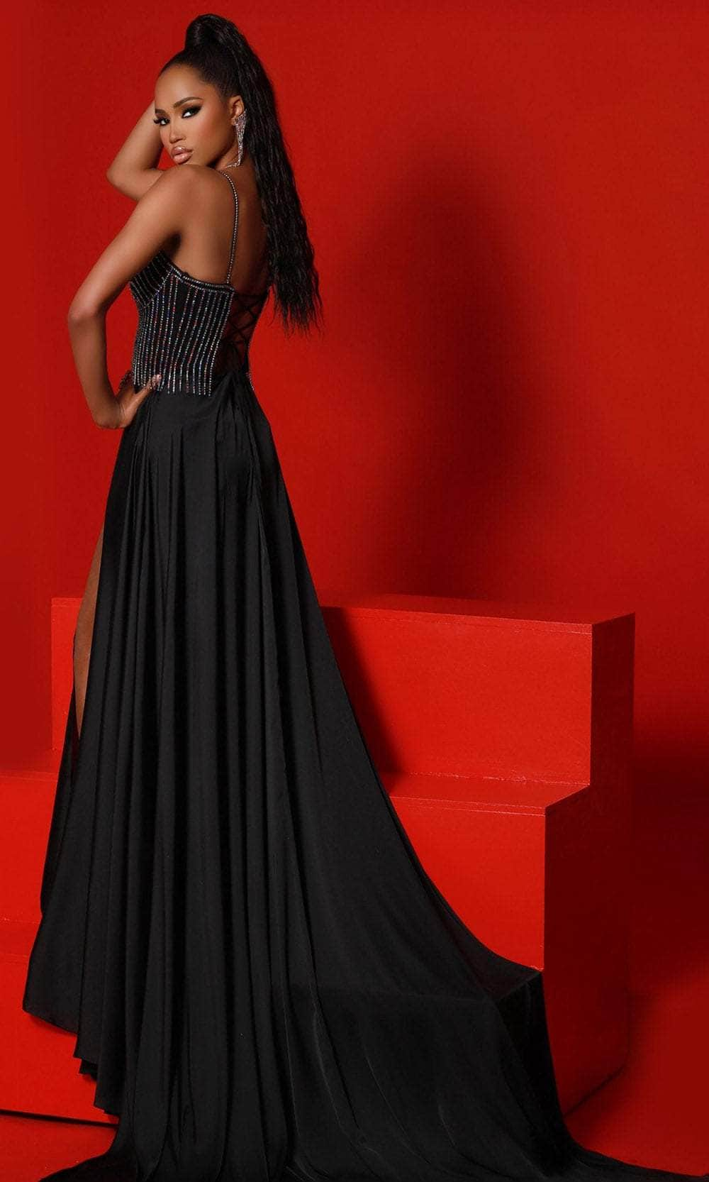 Johnathan Kayne 2748 - Bodysuit Evening Gown