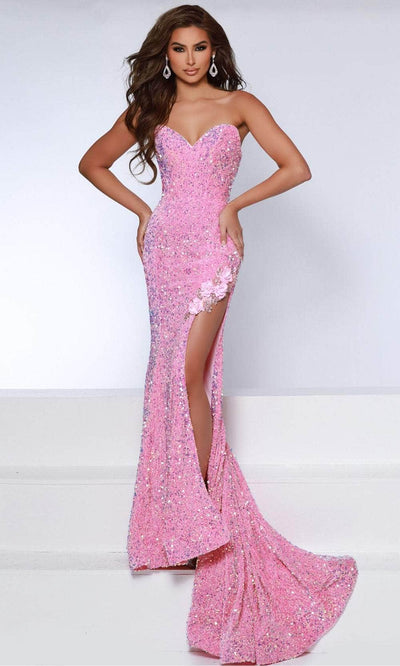 Johnathan Kayne 2905 - Sweetheart Neck Strapless Gown Prom Dresses 00 /  Cotton Candy