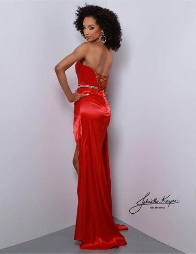 Johnathan Kayne 2914 - Strapless Satin Prom Dress Special Occasion Dresses 