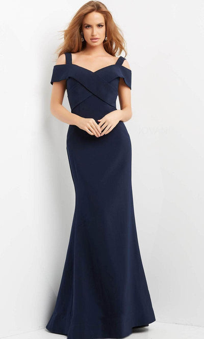 Jovani 06999SC - Criss-Cross Bodice Evening Dress Evening Dresses