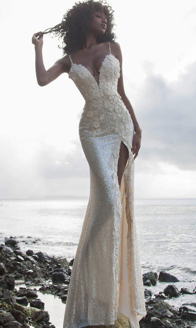 Jovani 1012SC - Sequin Open Back Prom Dress Pageant Dresses