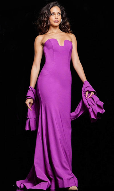Jovani 23029 - Strapless Sheath Evening Dress Special Occasion Dresses