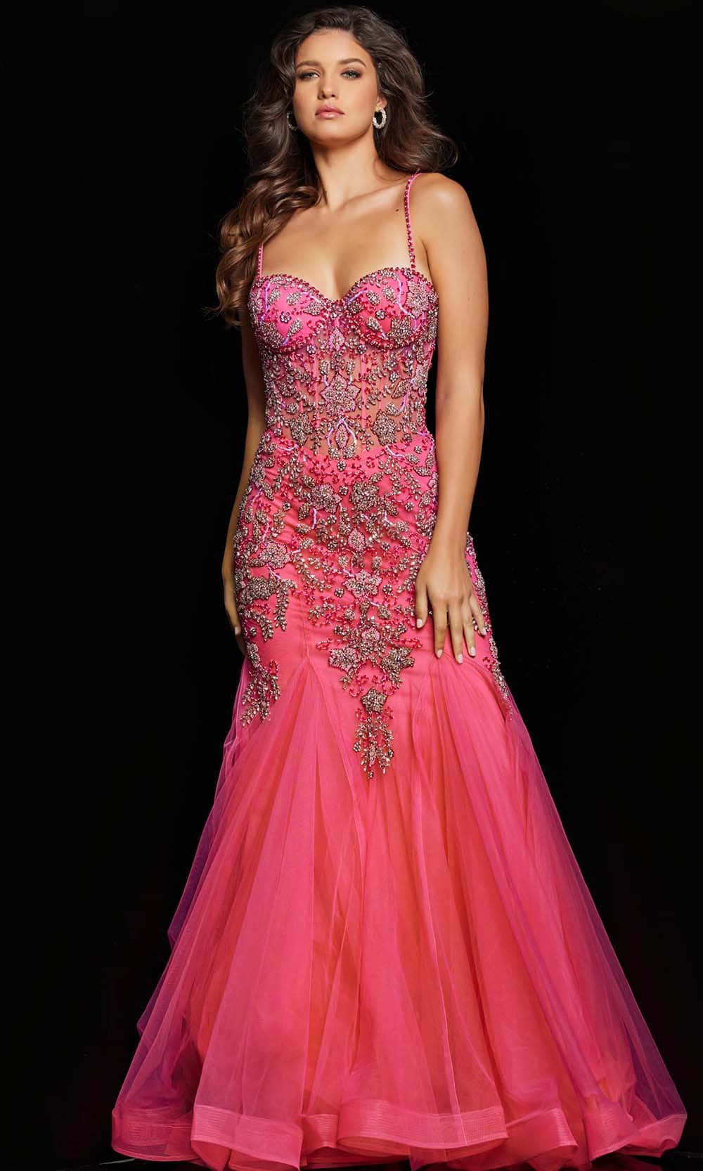 Jovani 23125 - Beaded Sweetheart Prom Dress Special Occasion Dresses