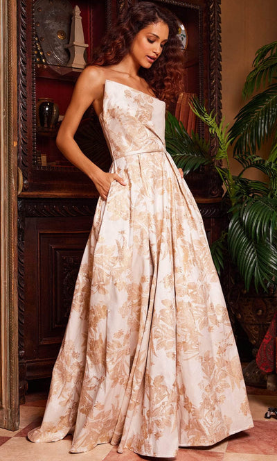 Jovani 23625 - Strapless A-Line Evening Dress Special Occasion Dress