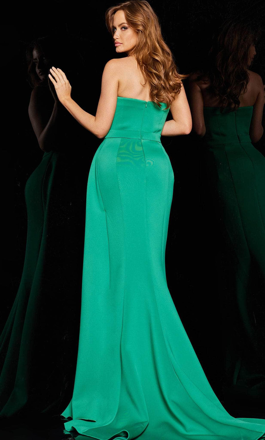 Jovani 24015 - Ruched Sweetheart Evening Gown Evening Dresses