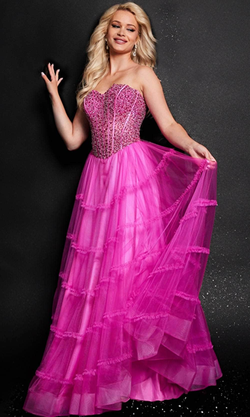 Jovani 26011 - A-line Gown