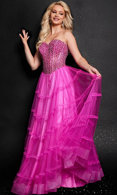 Jovani 26011 - A-line Gown