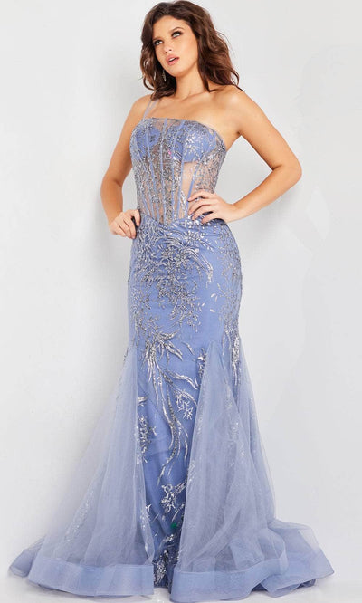 Jovani 26112 - Glitter Trumpet Prom Dress Special Occasion Dresses