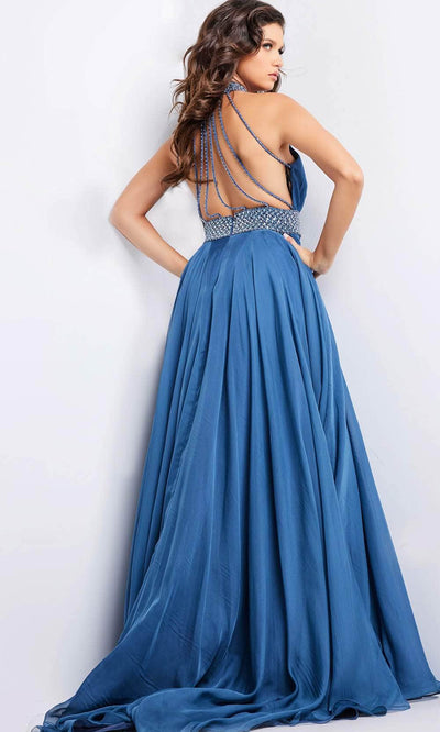 Jovani 36749 - Beaded Strappy Back Prom Gown Special Occasion Dresses