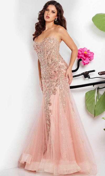 Jovani 37412 - Bejeweled Corset Evening Dress Special Occasion Dresses