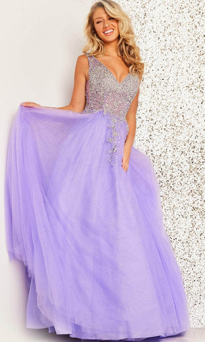 Jovani 37589 - Sleeveless Beaded Ballgown Special Occasion Dresses