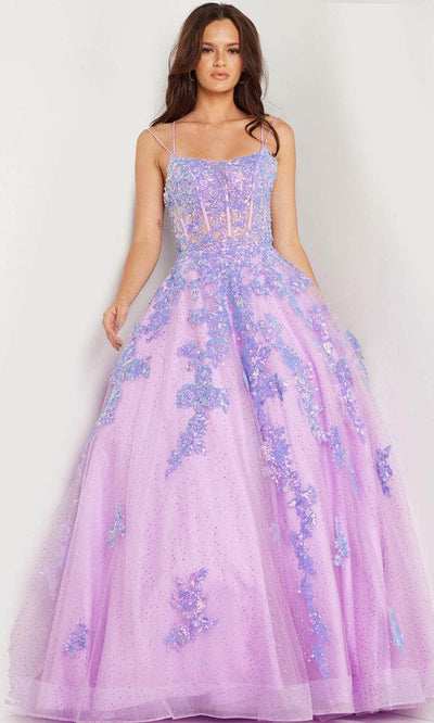 Jovani 37700 - Corset Dual Strapped A-line Gown Special Occasion Dresses