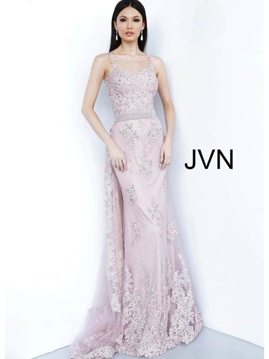 Jovani JVN2444ASC - Semi-Sweetheart Overskirt Prom Dress Special Occasion Dress 0 