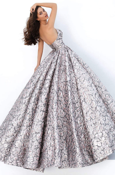 Tarik Ediz - 93878 Strapless Plunging V-Neck Ballgown Ball Gowns