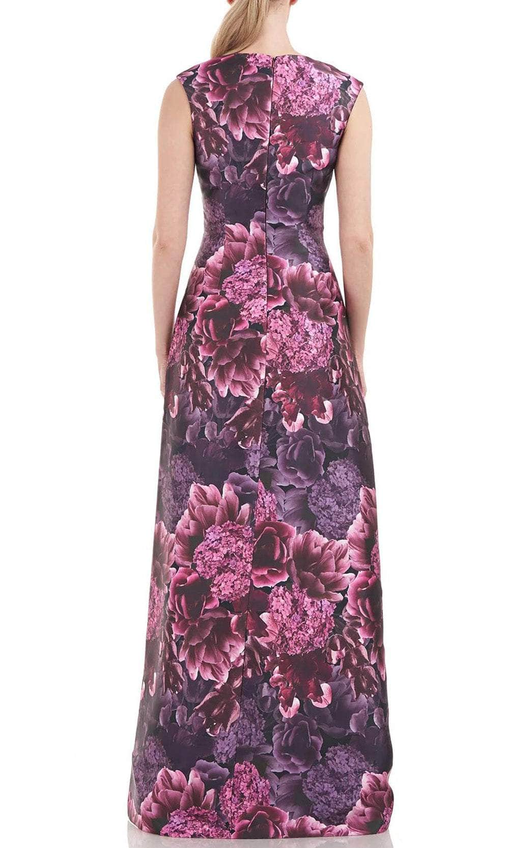 Kay Unger 5548767 - Floral Sleeveless Jumpsuit Formal Pantsuits