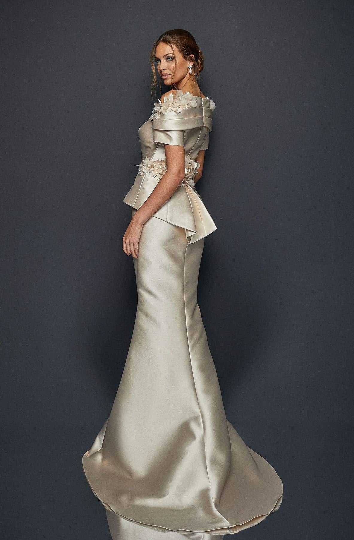 Terani Couture - 1921M0745 Ruffled Sweetheart Mermaid Dress Mother of the Bride Dresses
