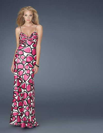 La Femme - 14221 Long Printed Dress Special Occasion Dress