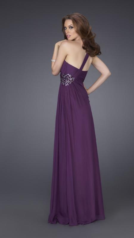 La Femme - 15247 Sweetheart Pure Plum Gown Special Occasion Dress