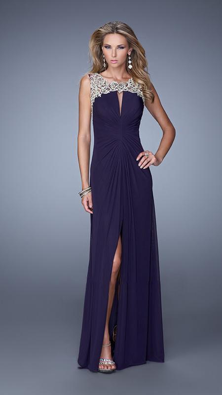 La Femme 21293 Prom Dress CCSALE 8 / Plum