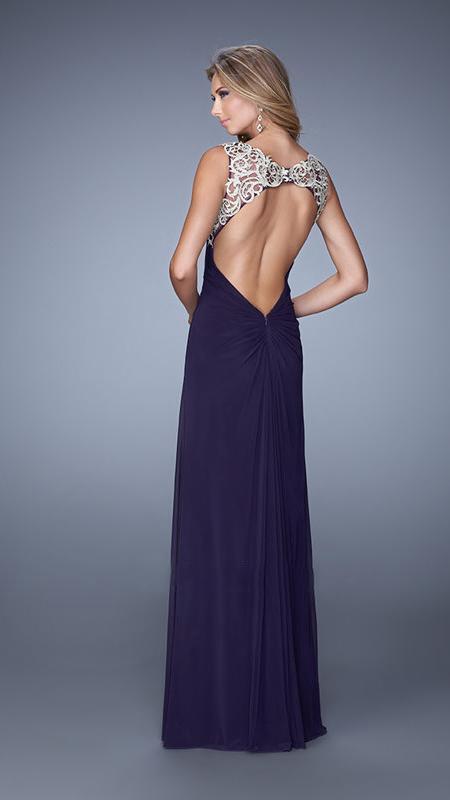 La Femme 21293 Prom Dress CCSALE 8 / Plum