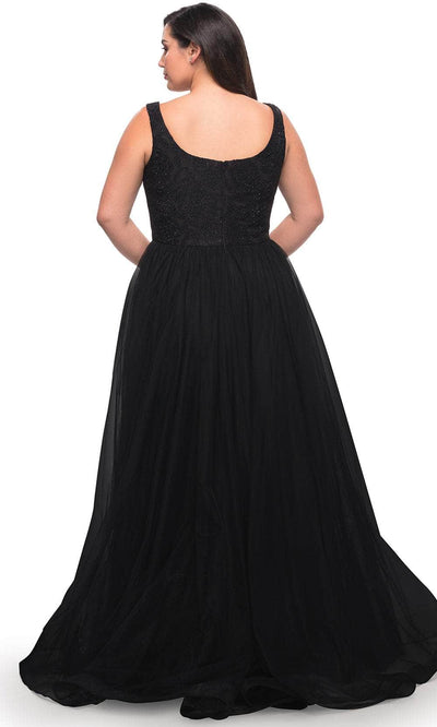La Femme 29070 - Scoop Neck A-Line Prom Dress Special Occasion Dress