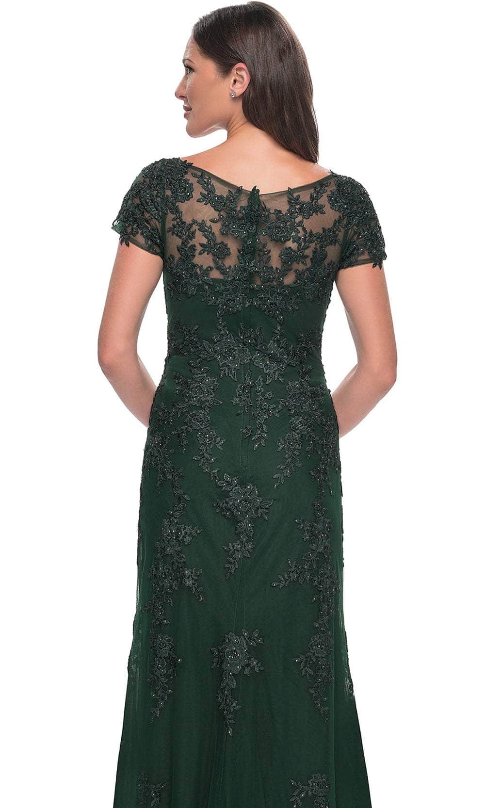 La Femme 29792 - Illusion Sheath Formal Dress Evening Dresses