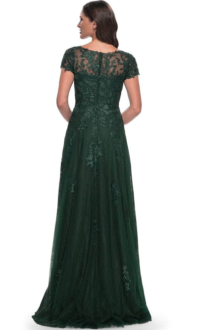 La Femme 30168 - A-Line Floral Formal Dress Evening Dresses