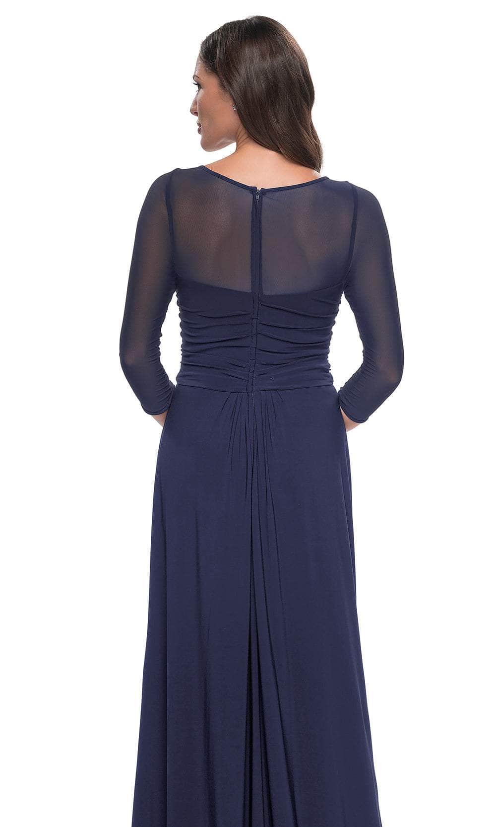 La Femme 30230 - Sheath Bateau Formal Dress Evening Dresses