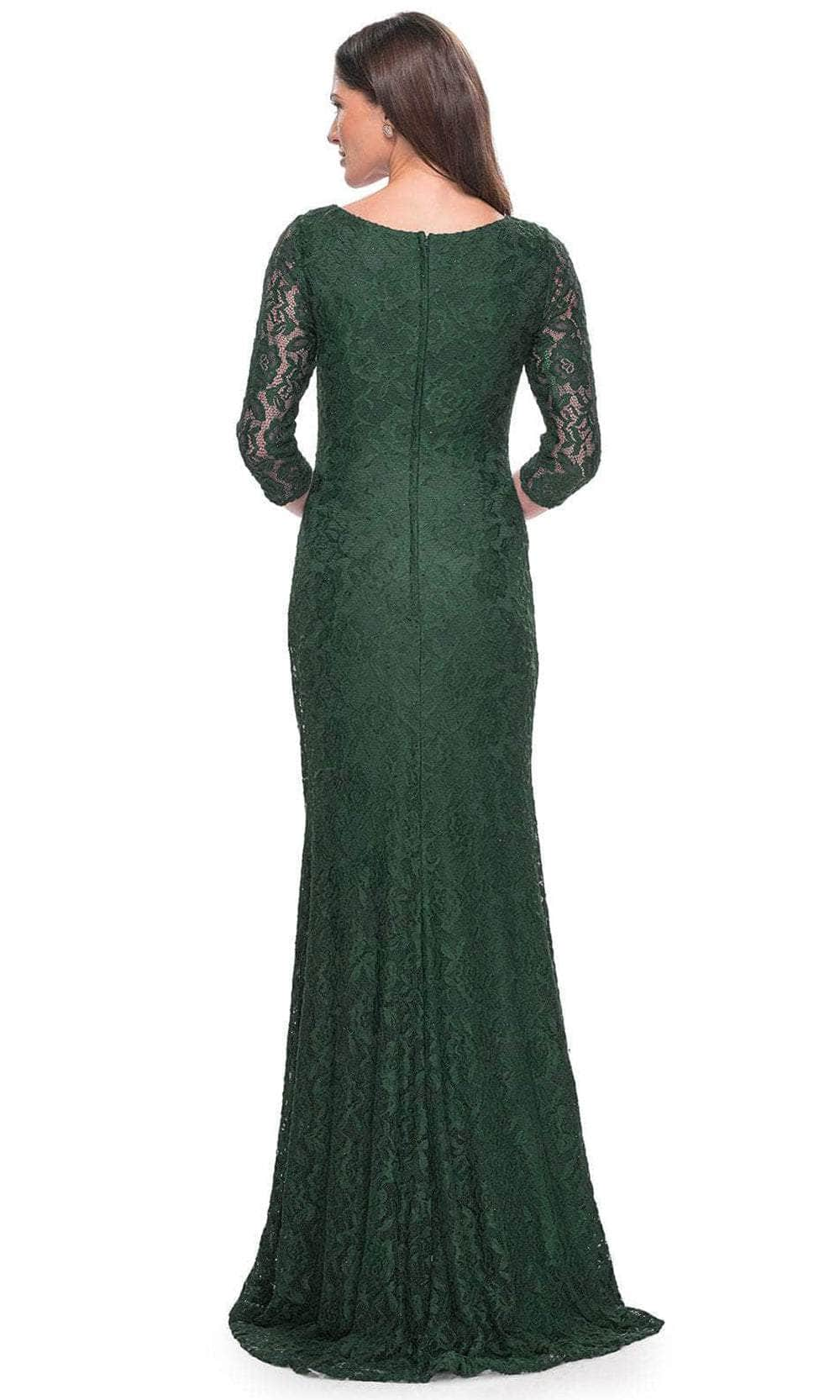 La Femme 30379 - Floral Lace Formal Dress Evening Dresses