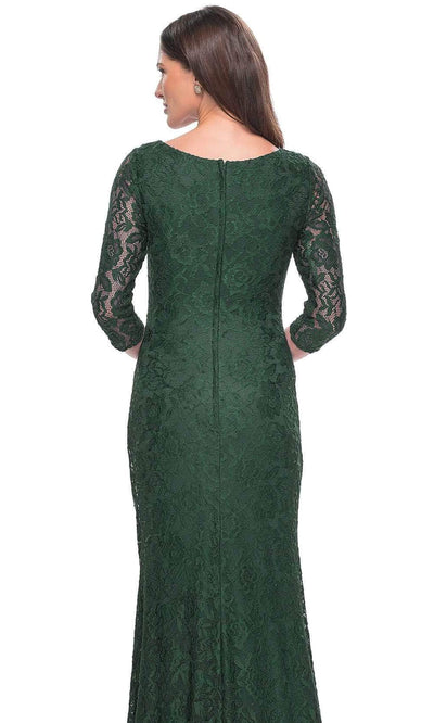 La Femme 30379 - Floral Lace Formal Dress Evening Dresses