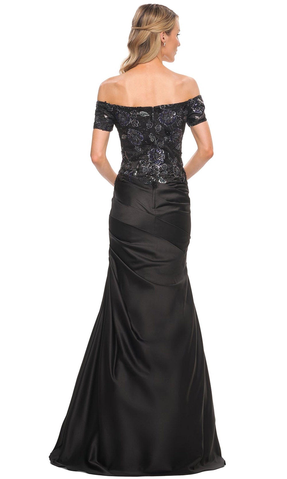 La Femme 30404 - Embellished Long Trumpet Dress Special Occasion Dress