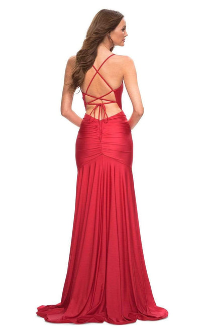 La Femme - 30587 Ruched Trumpet Gown Special Occasion Dress