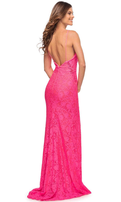 La Femme 30676 - Sleeveless V- Neck Long Dress Special Occasion Dress