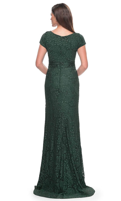 La Femme 30797 - Beaded Lace Evening Dress Evening Dresses
