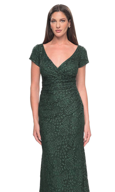 La Femme 30797 - Beaded Lace Evening Dress Evening Dresses