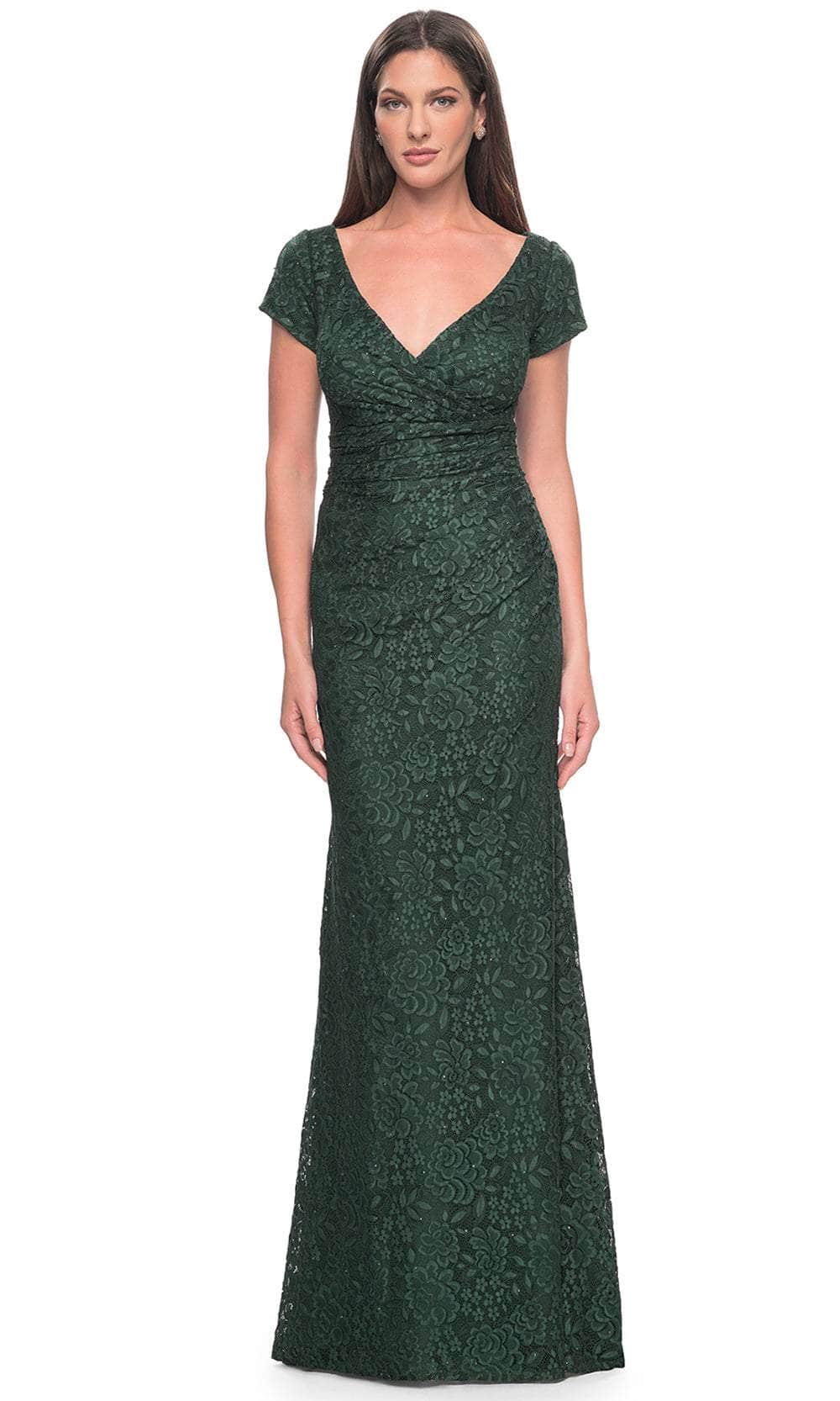 La Femme 30797 - Beaded Lace Evening Dress Evening Dresses