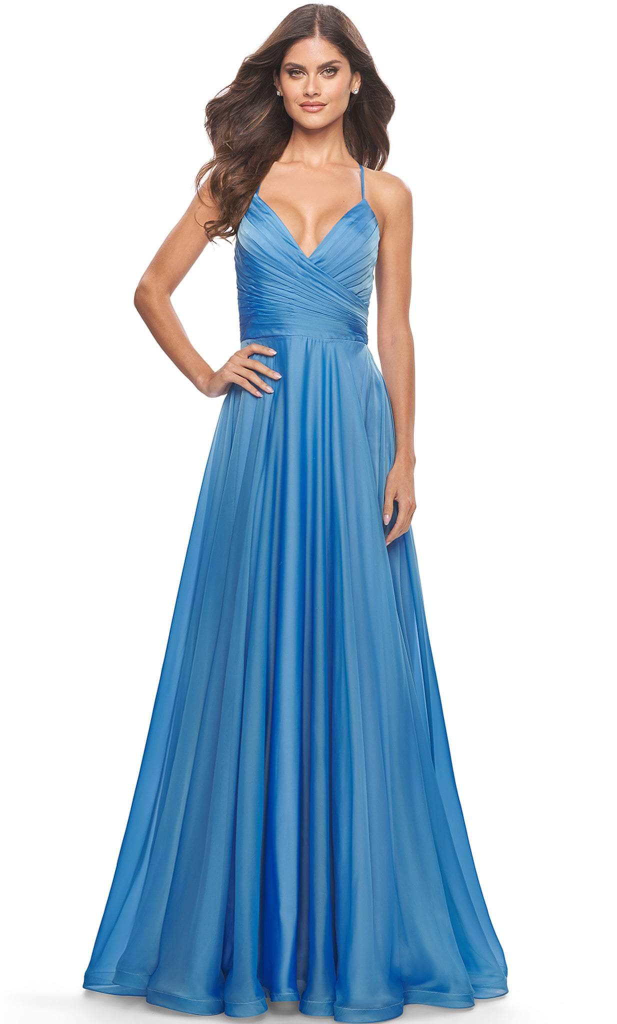 La Femme 30840 - Ruched Dress