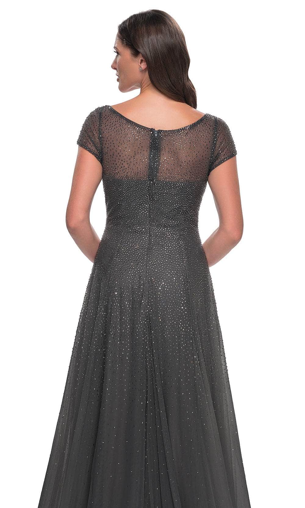 La Femme 30852 - Rhinestone A-Line Formal Dress Evening Dresses