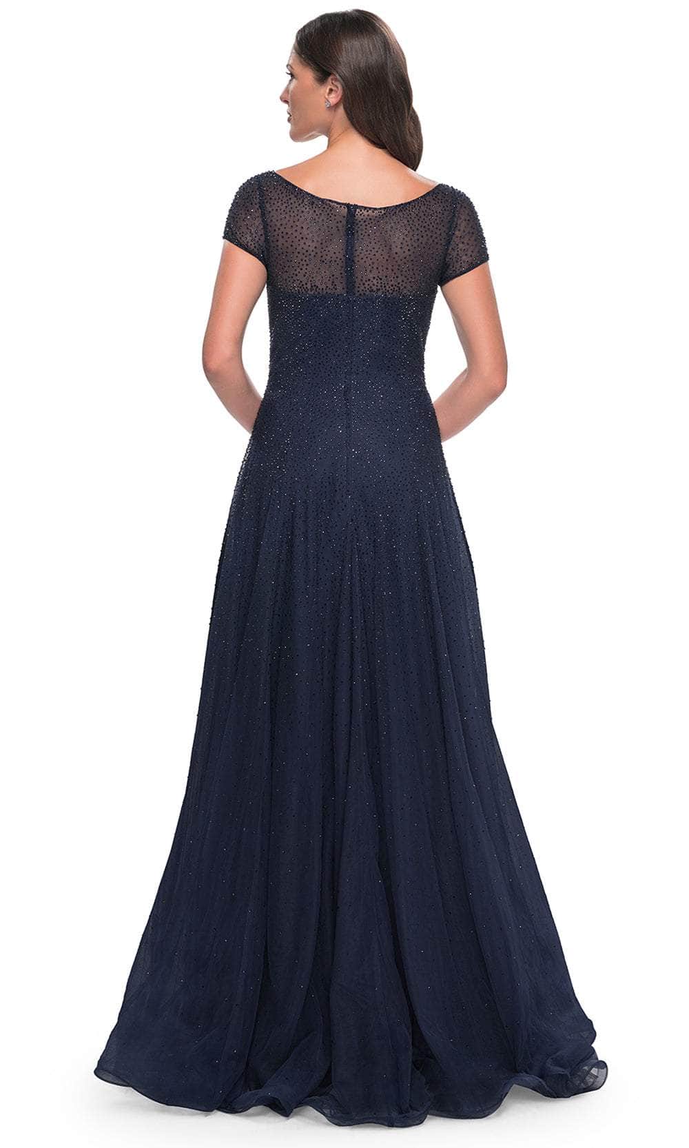 La Femme 30852 - Rhinestone A-Line Formal Dress Evening Dresses